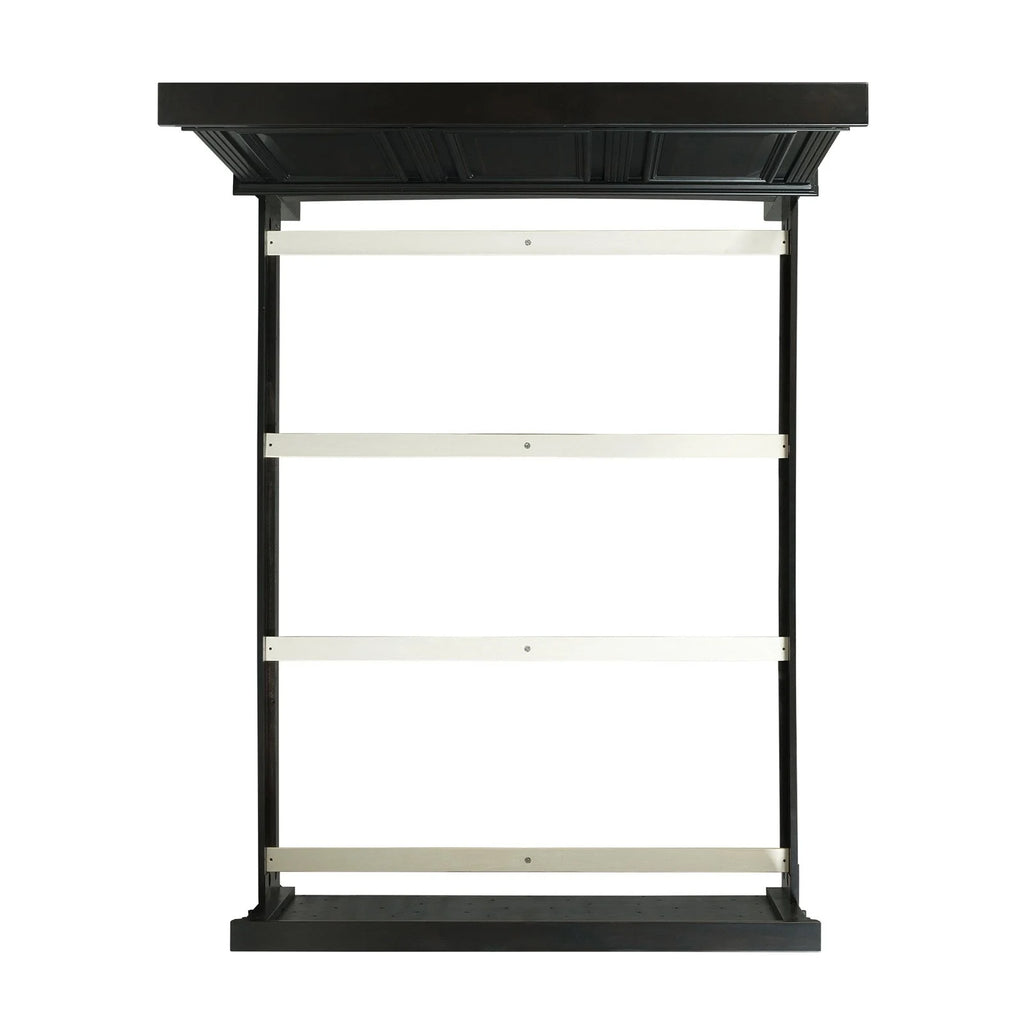 King Panel Bed in White J8403