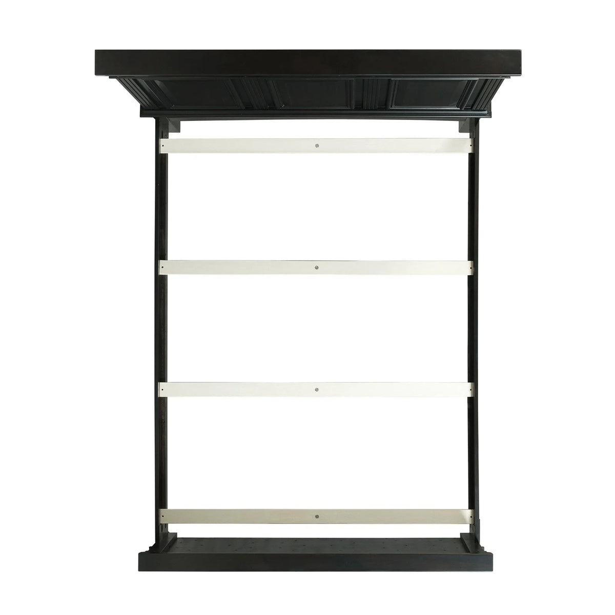 King Panel Bed in White J8403