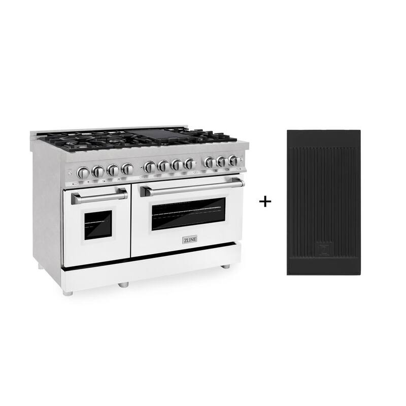7 Burner Double Oven Dual Fuel Range with Griddle S8294