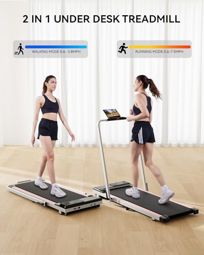 3 in 1 Folding Treadmill 300lbs Capacity 3.0HP with Remote Control K32492
