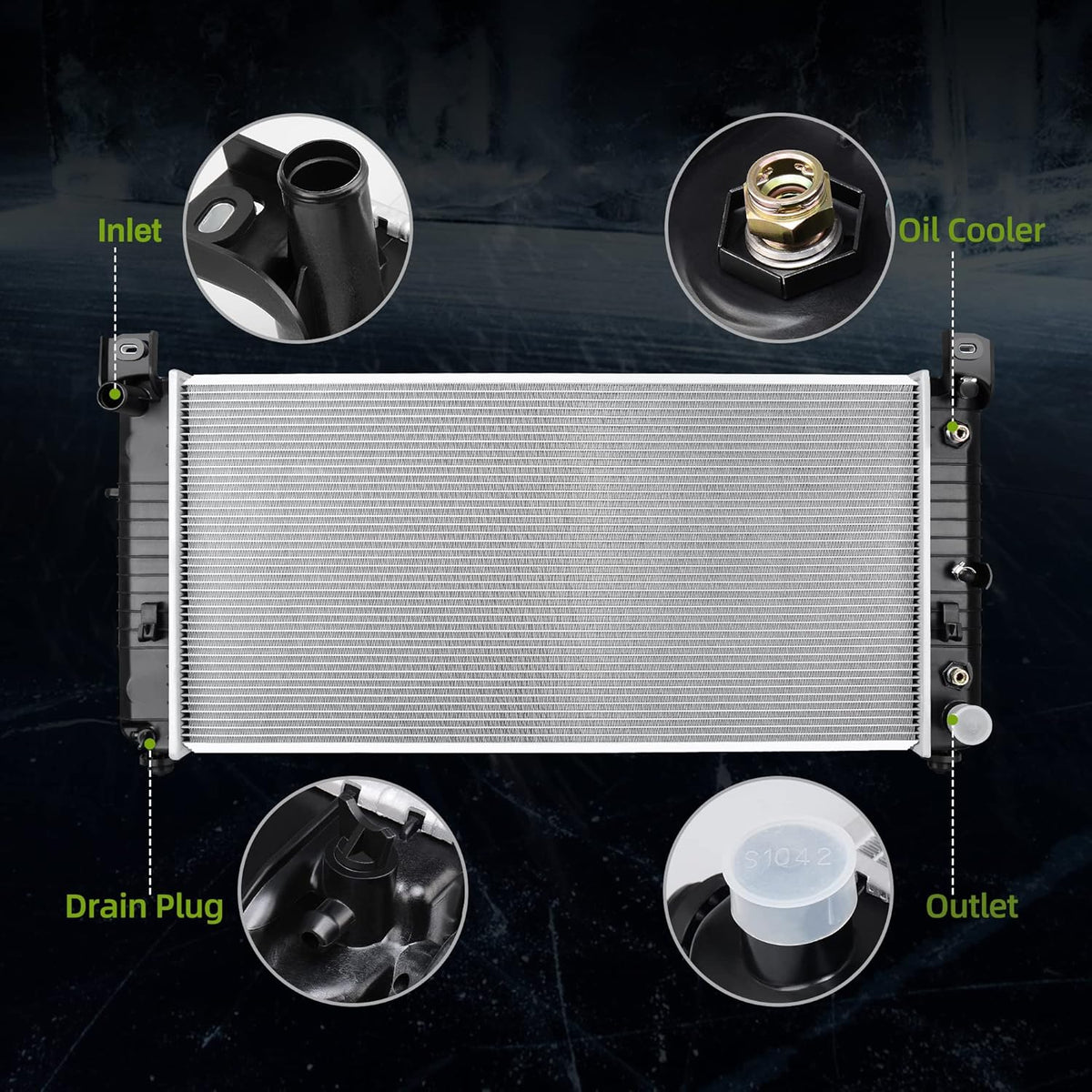 34'' Radiator R424495