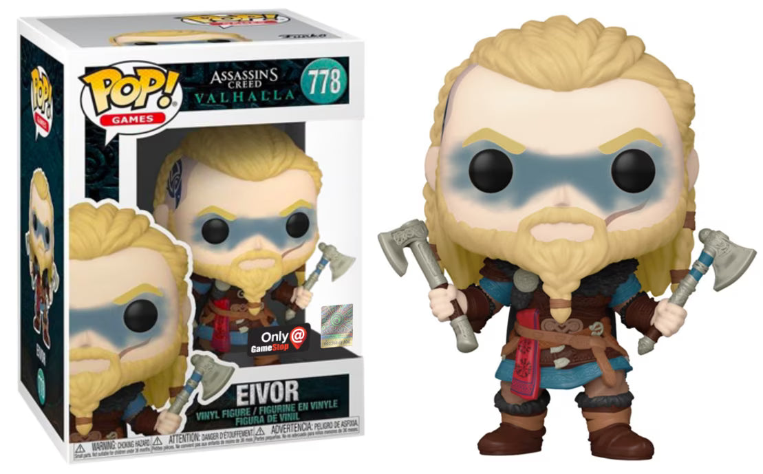 Assassin's Creed Valhalla Eivor Pop Vinyl Figure P91431