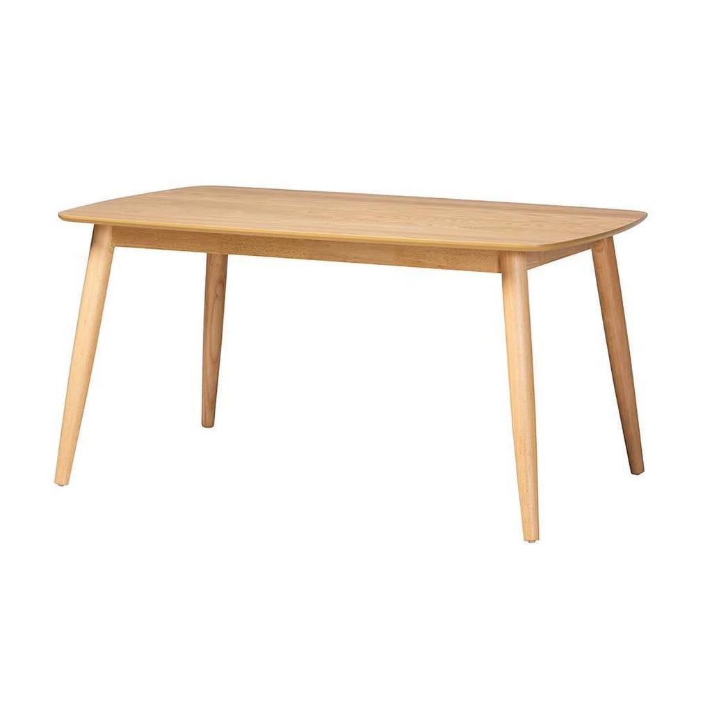 Natural Oak Finished Wood Dining Table Z349