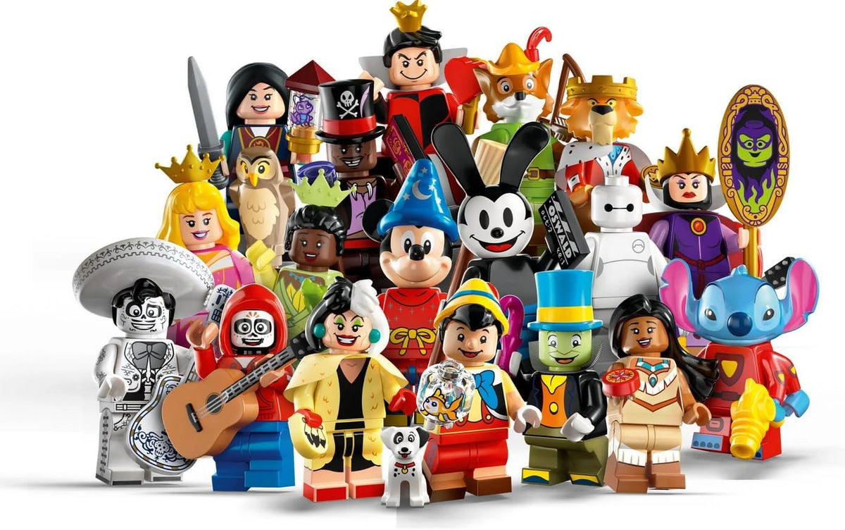 Disney 100 6 Pack Minifigure Set 46 Pieces G402