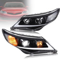 LED Projector Headlights with LED DRL & Halogen High Beam Z761088