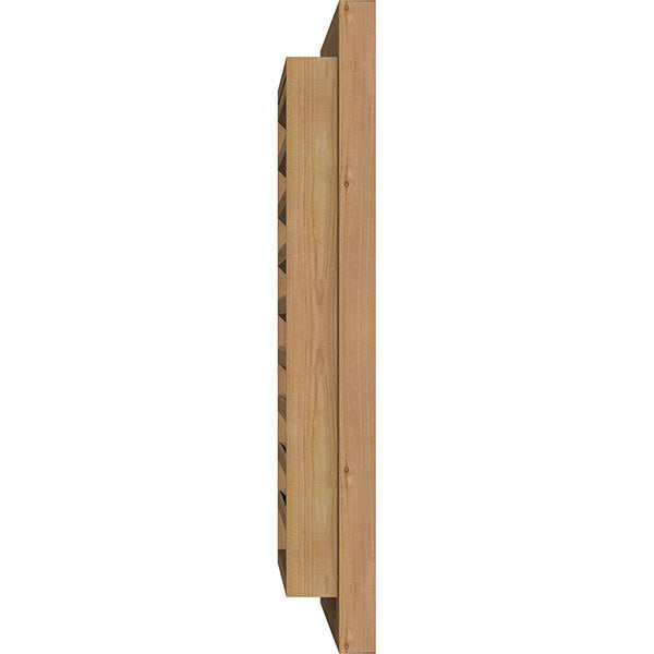Vertical Gable Vent Unfinished Functional A671161