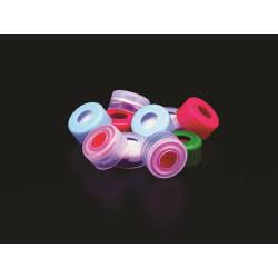 11mm Yellow Snap Cap, PTFE/Silicone/PTFE, Case of 1000 S613731