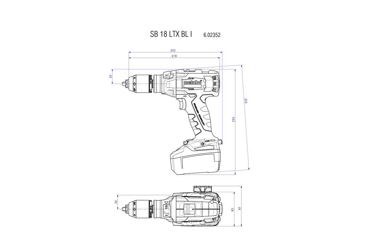 18V Brushless Hammer Drill/Driver P1054