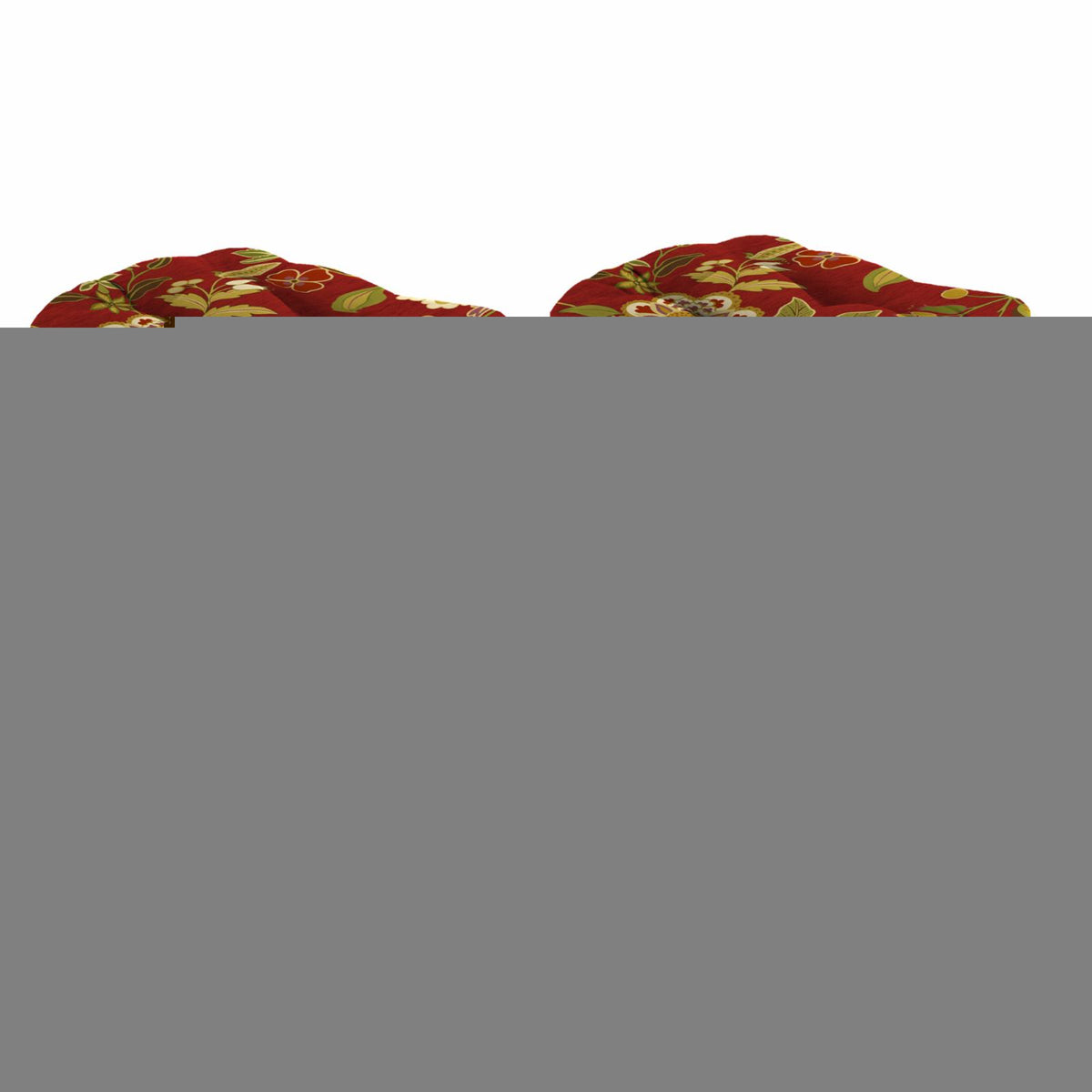 3-Piece Tufted Outdoor Cushion Set with Bench Cushion and 2 Seat Cushions U135