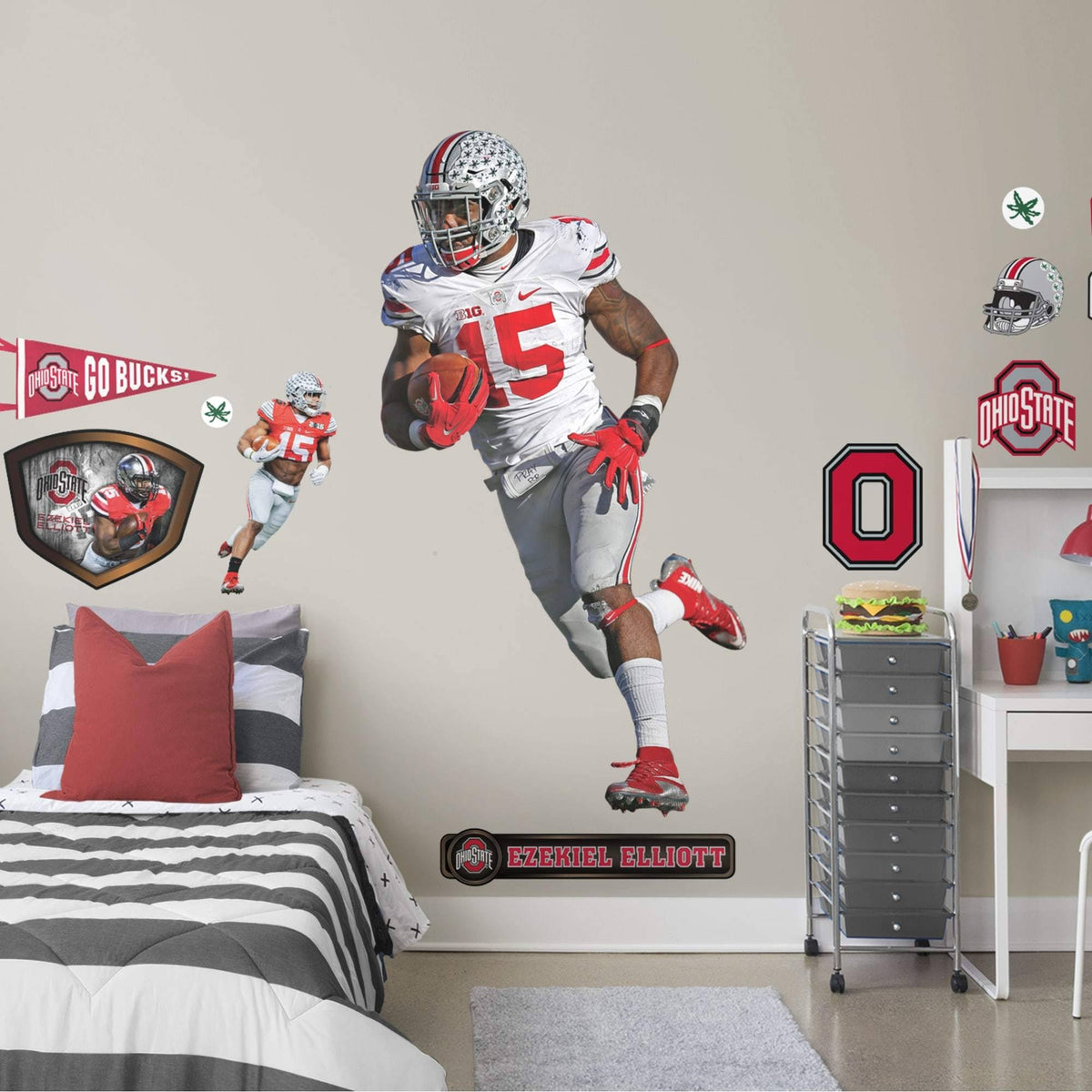 Ezekiel Elliot Wall Decal T578