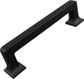 Satin Black Cabinet Pull 3.75 in Pack of 2 Q54340