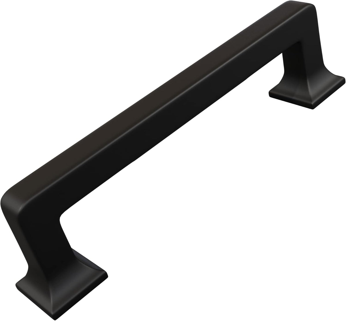 Satin Black Cabinet Pull 3.75 in Pack of 2 Q54340