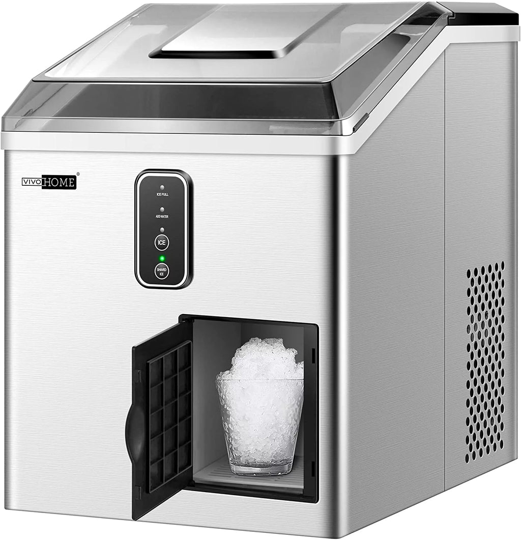 2 in 1 Countertop Ice Maker & Ice Shaver Machine H4625