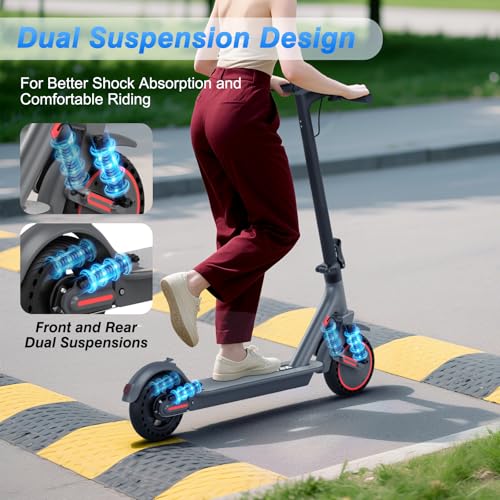 Electric Scooter with Dual Brake and Suspension H920