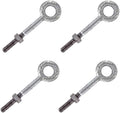 5/8 x 10 Galvanized Steel Eye Bolt 4 Pack H4837