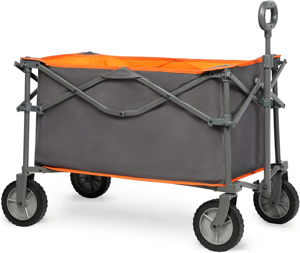Collapsible Utility Cart, Heavy Duty Foldable Wagon, 225lbs G903