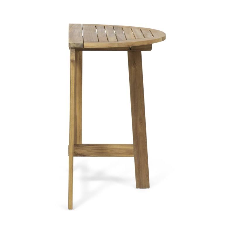 Acacia Wood Folding Bistro Table S6970