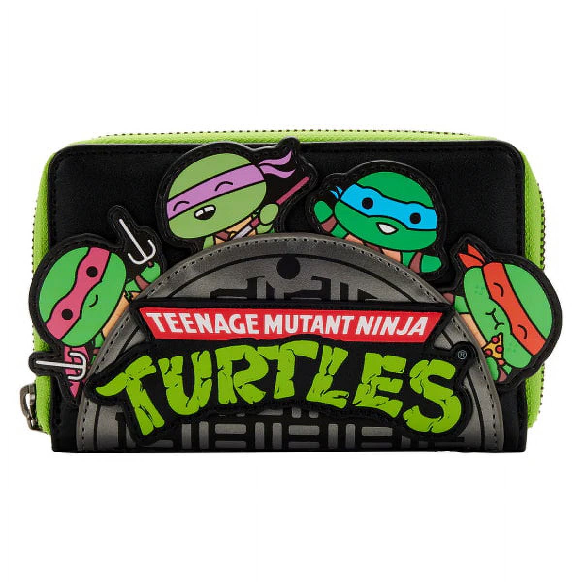 Teenage Mutant Ninja Turtles Sewer Cap Zip Around Wallet S272109