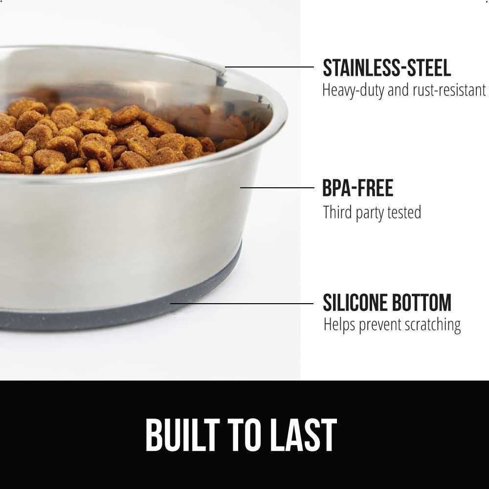 Stainless Steel Dog Bowl Set of 2 M2554