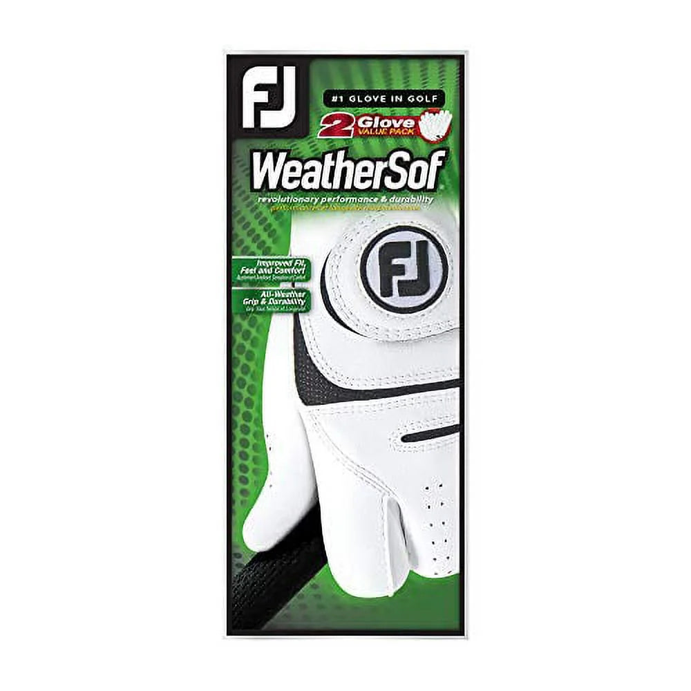 Footjoy Weathersof 2 Pack Golf Gloves Cadet Medium Large Left Hand C329
