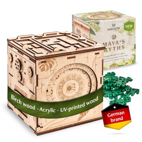 Puzzle Box with Hidden Compartments P784872