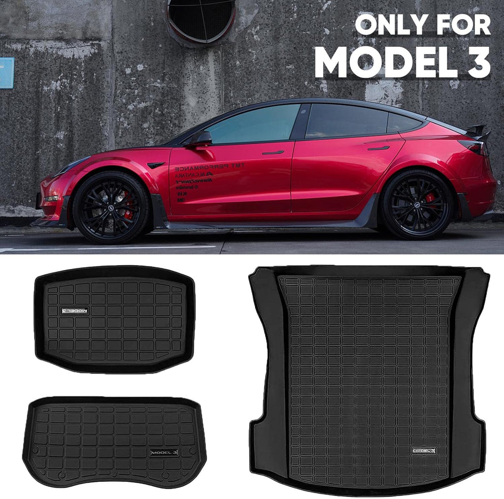 All Weather Car Trunk Mat Set of 3 Y92150