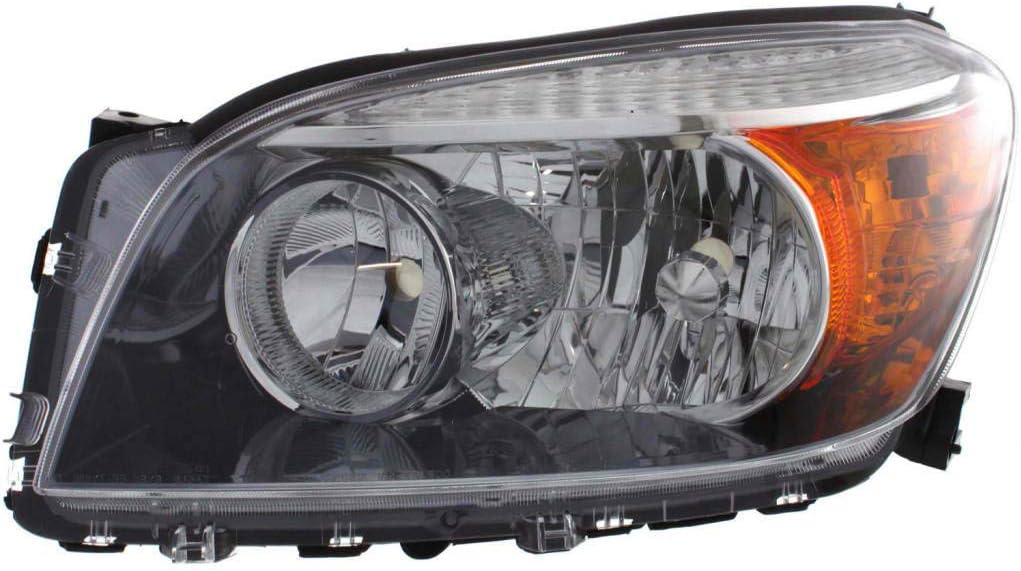 Black Bezel Headlight Assembly Pair X8210