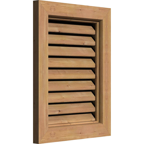 Vertical Gable Vent Unfinished Functional A671161