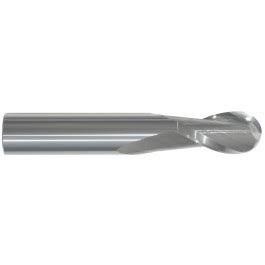 20mm Diameter 2 Flute Single Ball Bright Carbide End Mill S643016