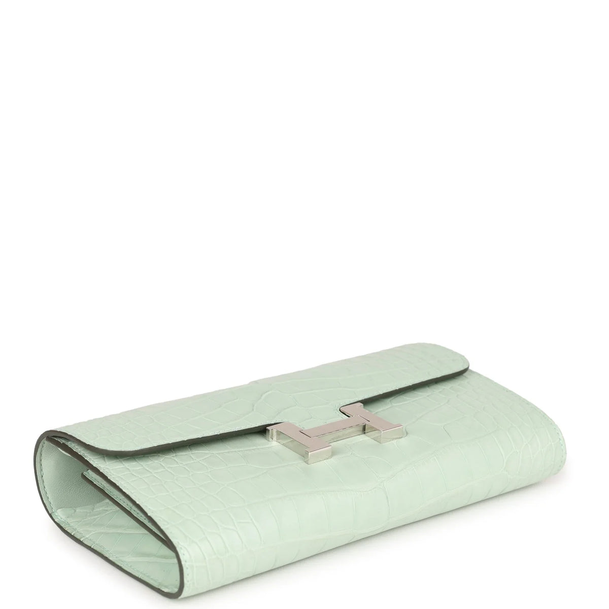 Vert D'eau Matte Alligator Wallet F53856