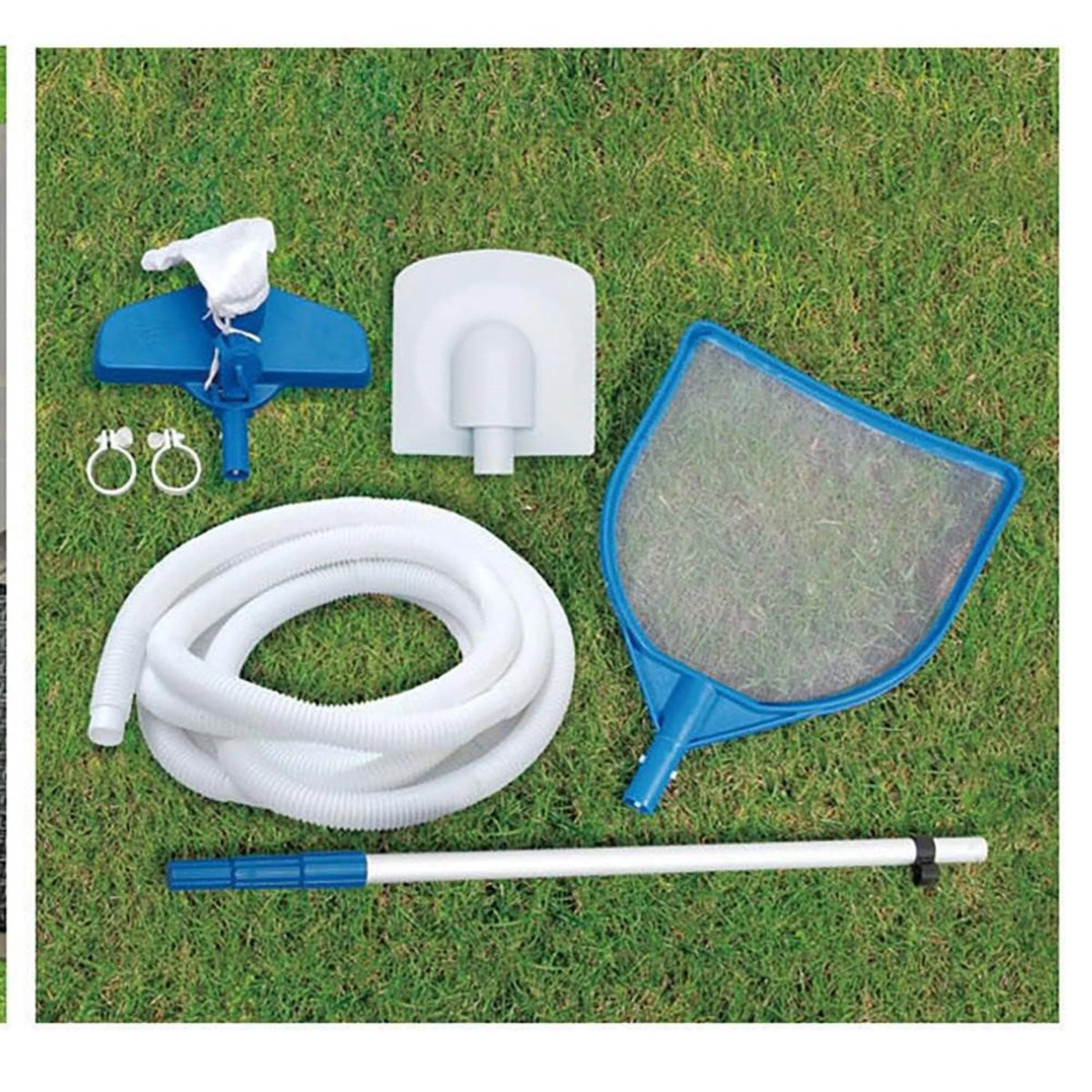 18ft x 48in Above Ground Frame Swimming Pool Set with Pump X1353