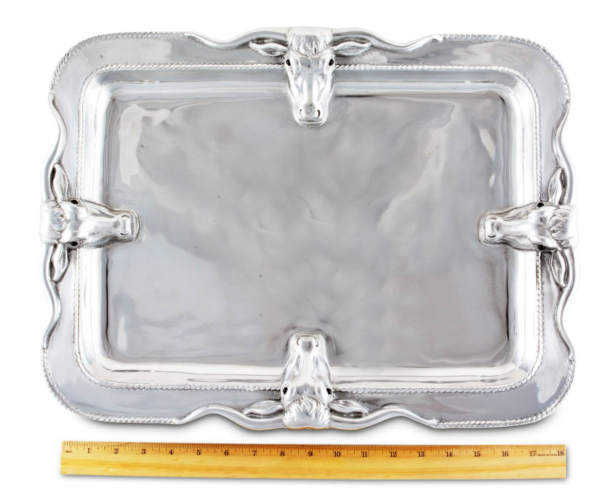 Longhorn Large Platter R850