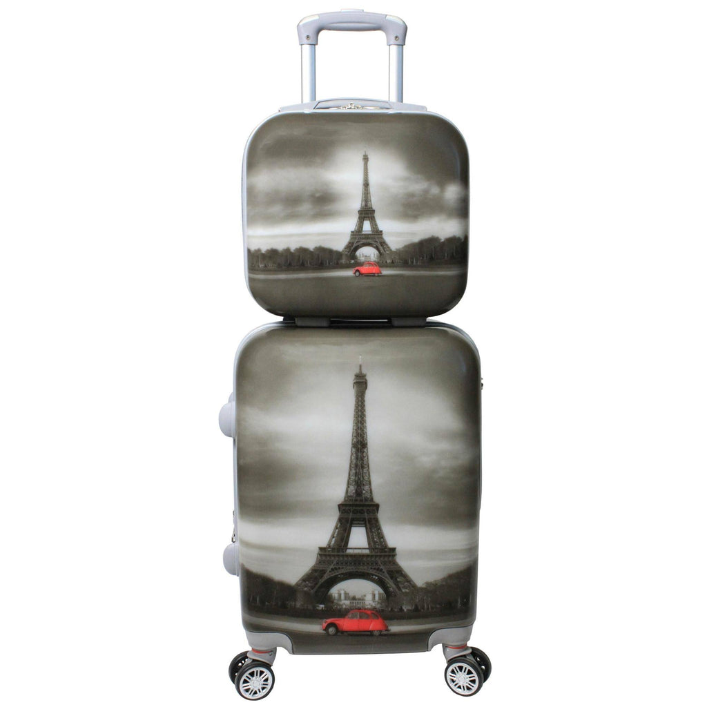 2-Piece Carry-On Hardside Spinner Luggage Set Q978137