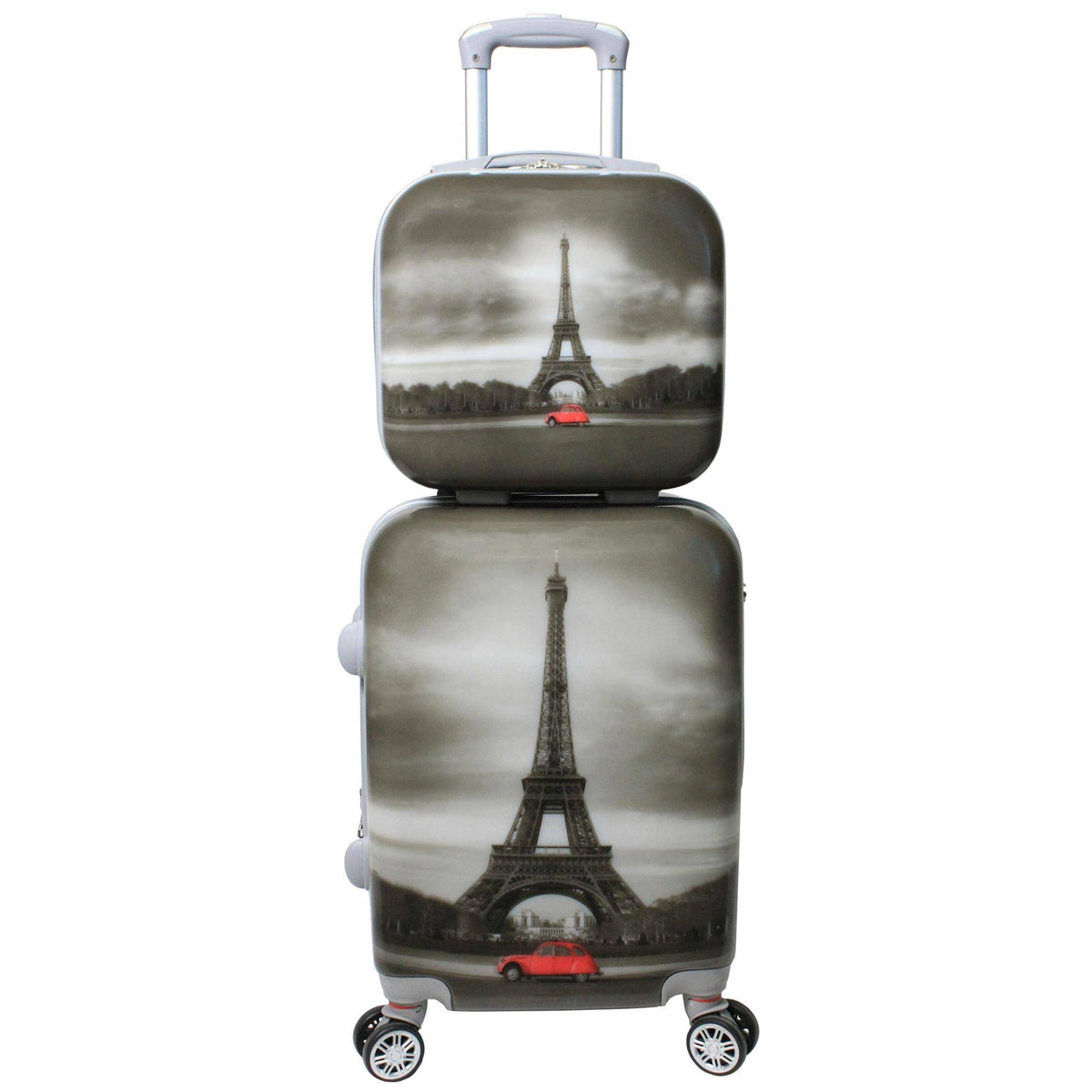 2-Piece Carry-On Hardside Spinner Luggage Set Q978137