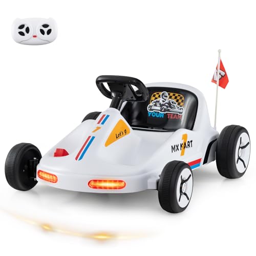 12V Battery Powered Kids Electric Go Kart with Remote Control F47686