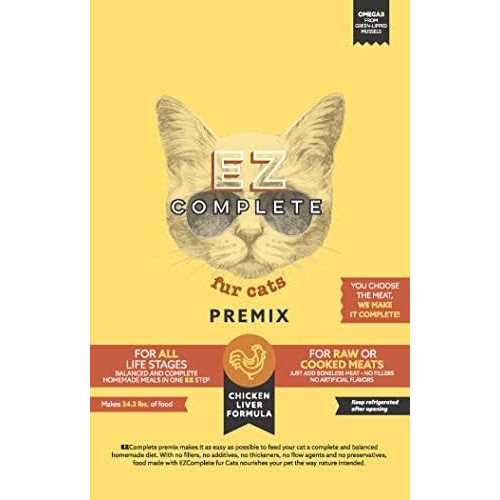 All Natural Homemade Cat Food Premix Z814