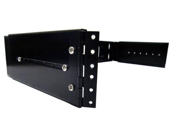 Swing-Out Wall Mount Network Rack, Adjustable Depth 4U T24507