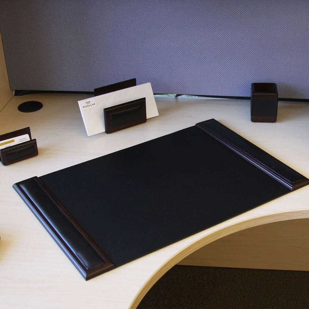 Wood & Leather Desk Pad Y8631