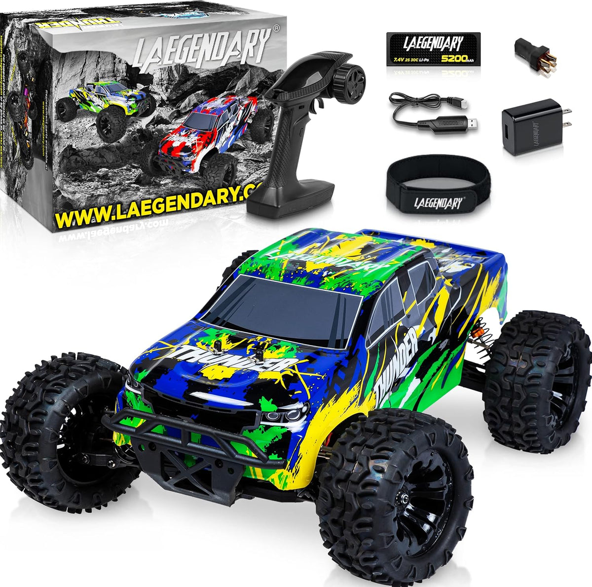 1:10 Scale Brushless 4x4 Off Road RC Monster Truck D112