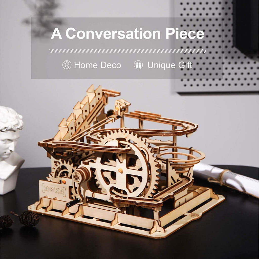 Marble Run 3D Wooden Model Kits 3D Puzzle Mechanical Puzzles L5789