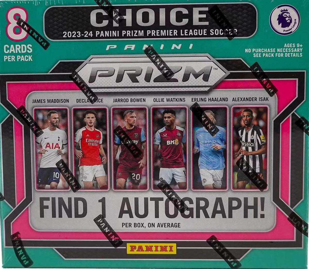 8 cards Soccer Box N626