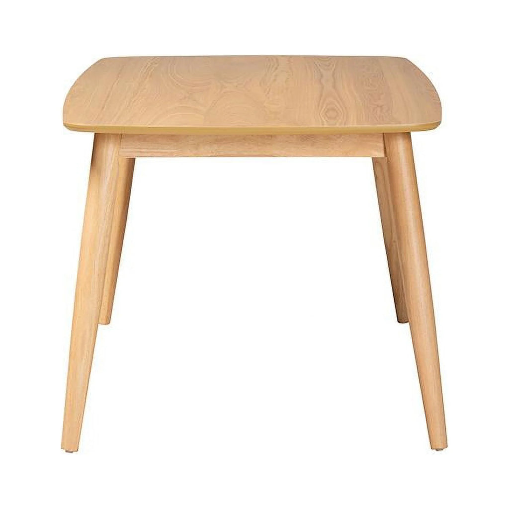 Natural Oak Finished Wood Dining Table Z349