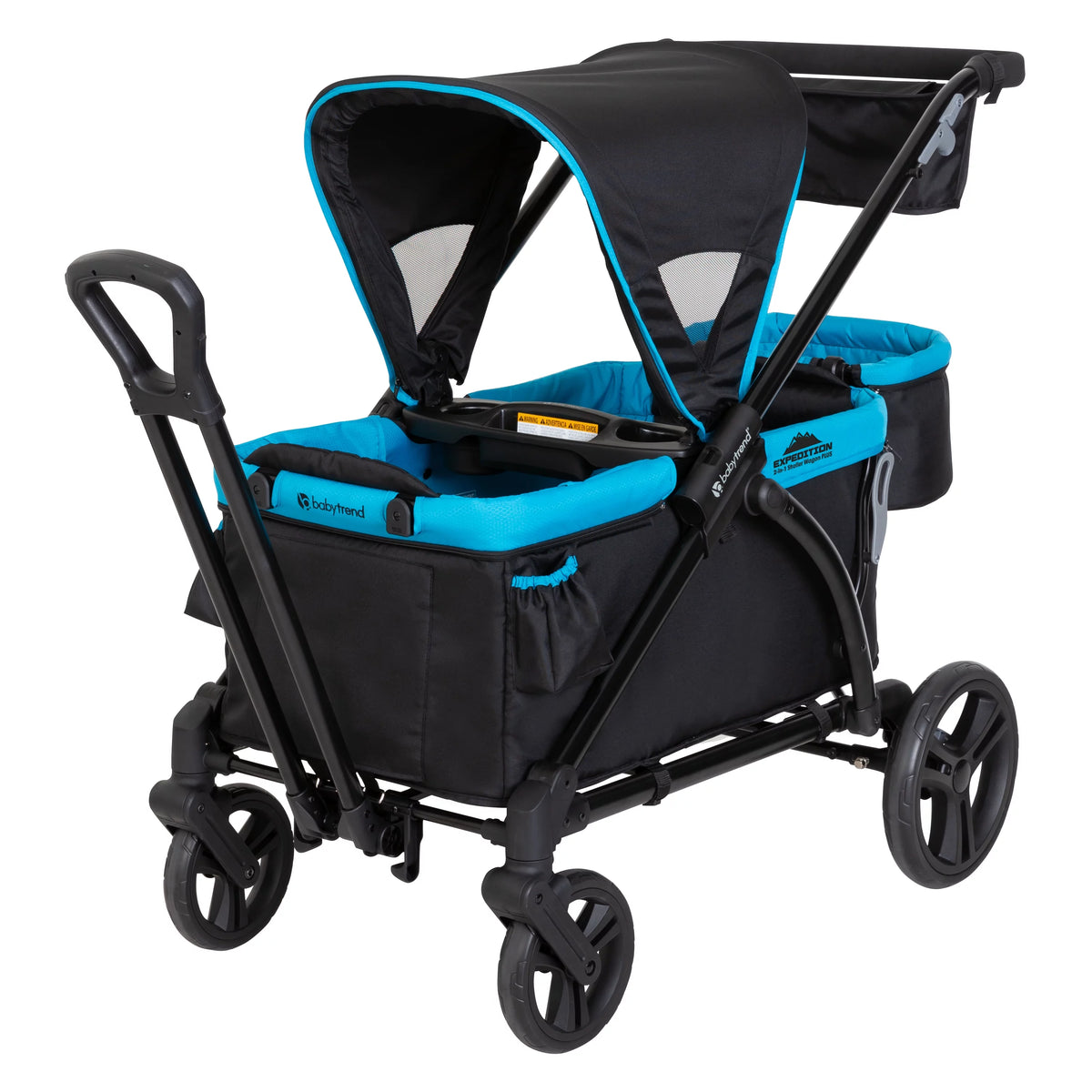 Black 2-in-1 Stroller Wagon X923598