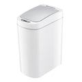 White 1.8 Gal Automatic Motion Sensor Trash Can H71235