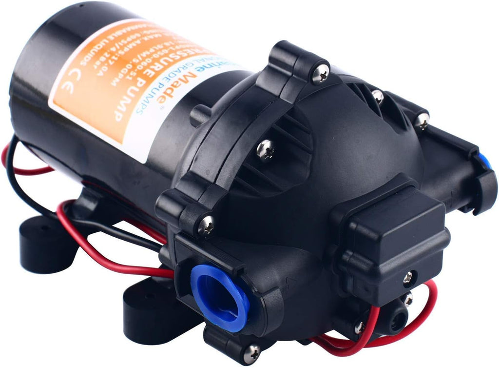 12v Water Pressure Diaphragm Pump 60 Psi Pack of 2 H359
