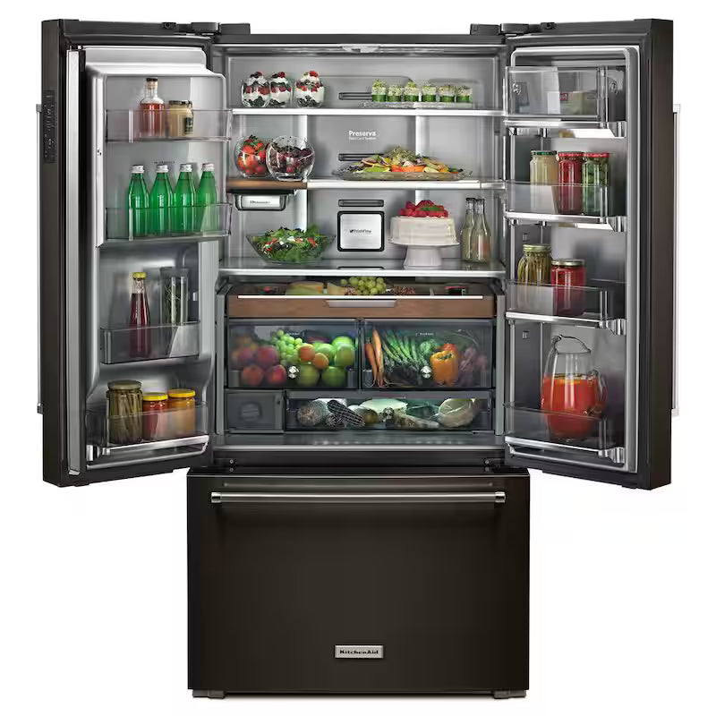 Black Stainless French Door Refrigerator J2141
