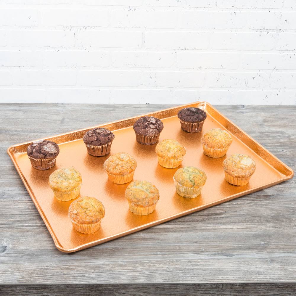 Textured Gold Bakery Display Tray G5863
