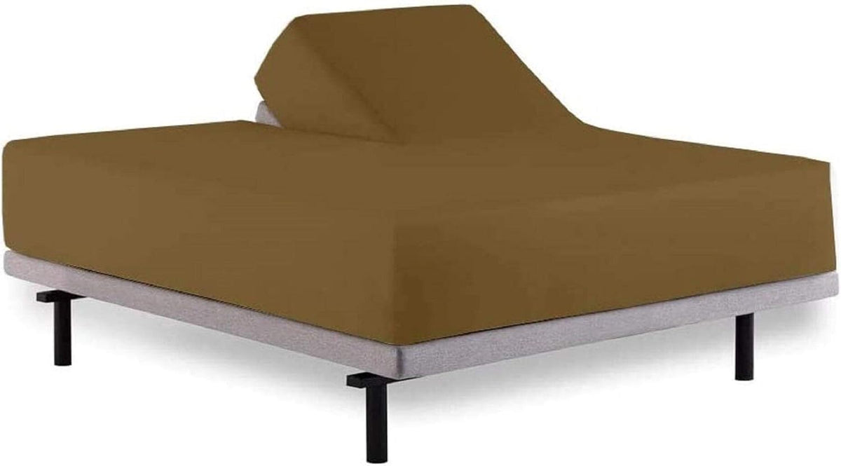 Split Cal King Sheets Set Ivory O3038