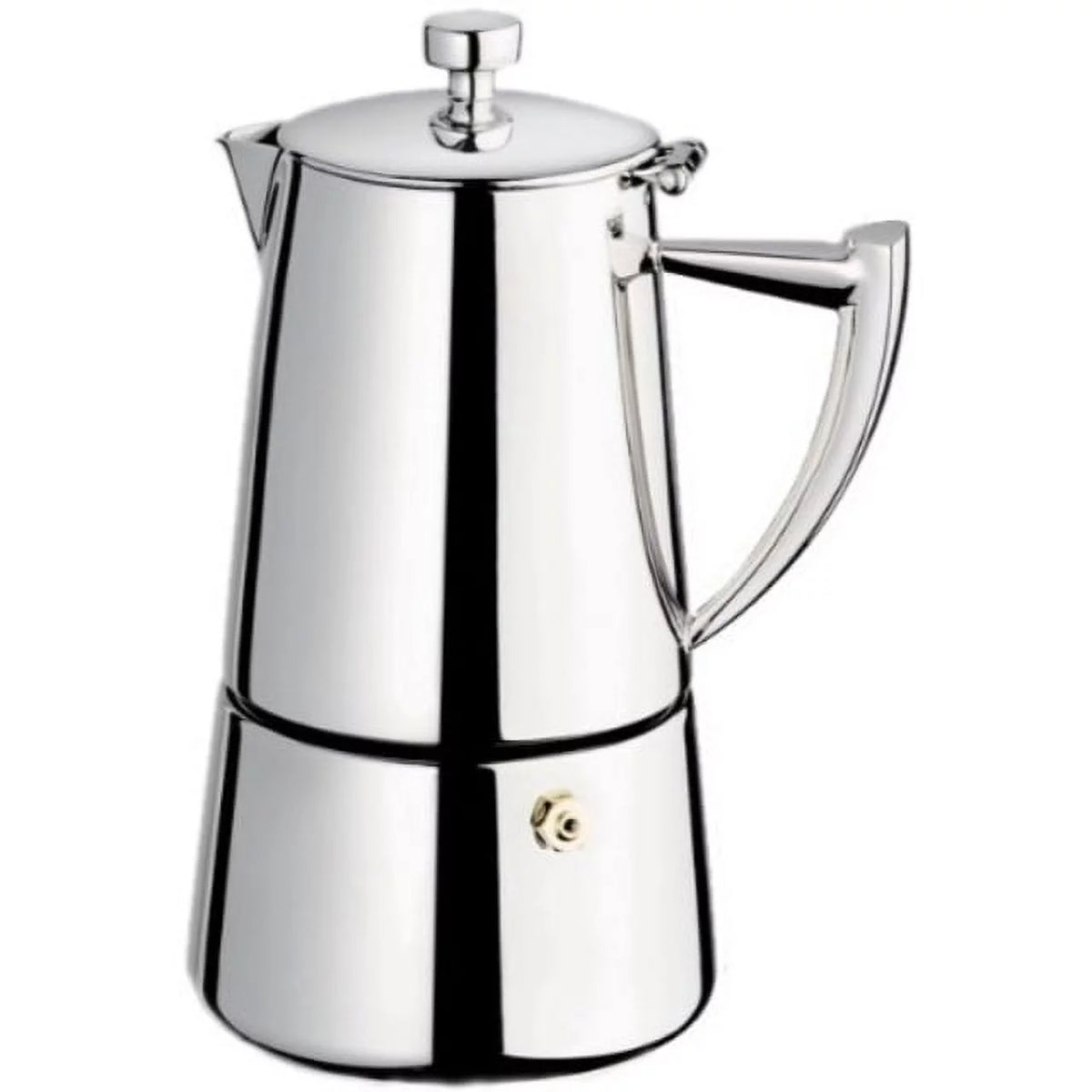10-Cup Stainless Steel Stovetop Moka Espresso Maker G819797
