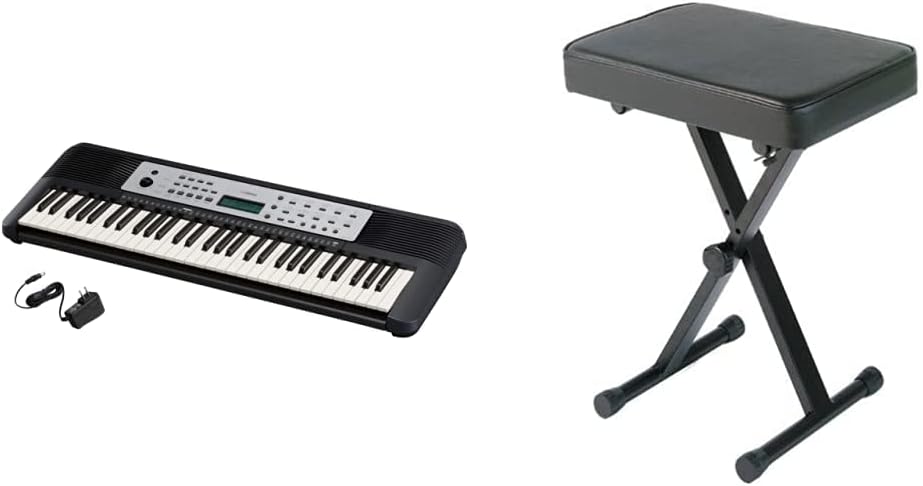 61-Key Portable Keyboard with Power Adapter K524